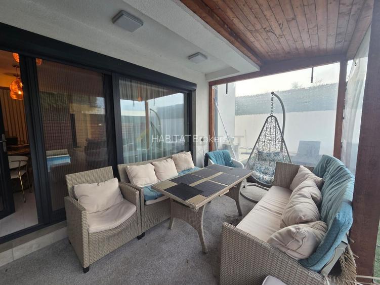 Vilă  cu mansardă, piscină și design modern – Tunari - 34