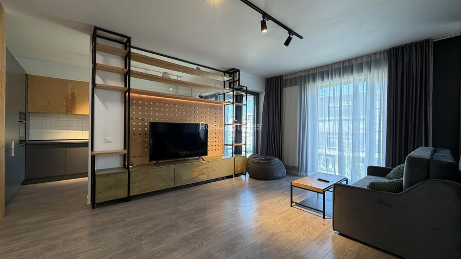 De inchiriat | Apartament studio dublu cu parcare | Cloud 9 Aviatiei Pipera - 2