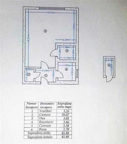 Vanzare garsoniera Primaveri, cu Centrala - 2