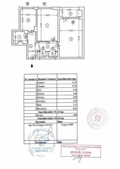 Apartament 2 camere, Piata Muncii - 2
