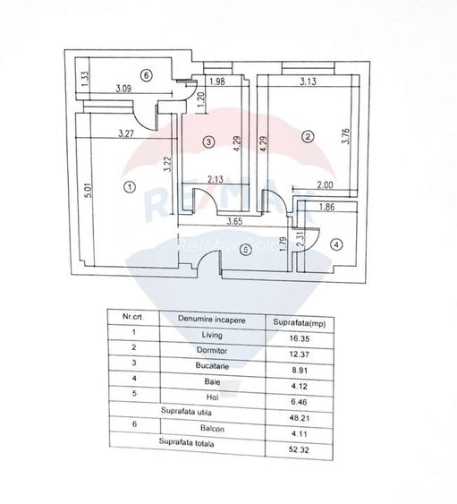 Apartament cu 2 camere de vânzare - 10