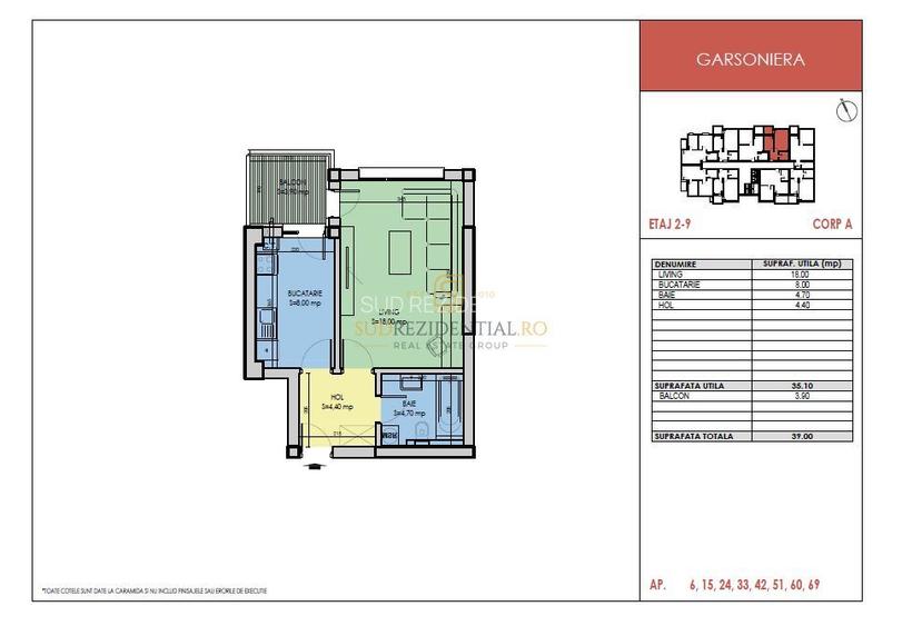 Garsoniera de vanzare,  in bloc nou,  - Acces facil metrou Berceni - 1