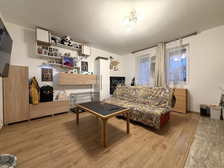 Apartament 2 camere, 35 mp utili, parter, mobilat si utilat- Eso Giroc - 4