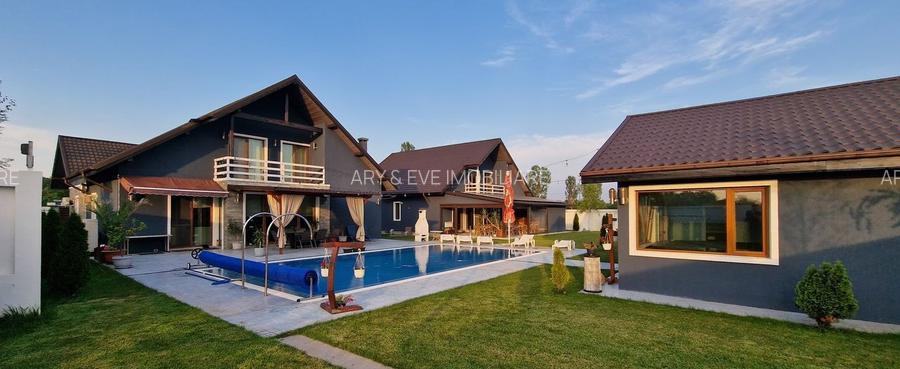 Vilă de Lux de 373 mp în Izvorani – Terase Vaste, Piscină și SPA lângă Pădure - 22