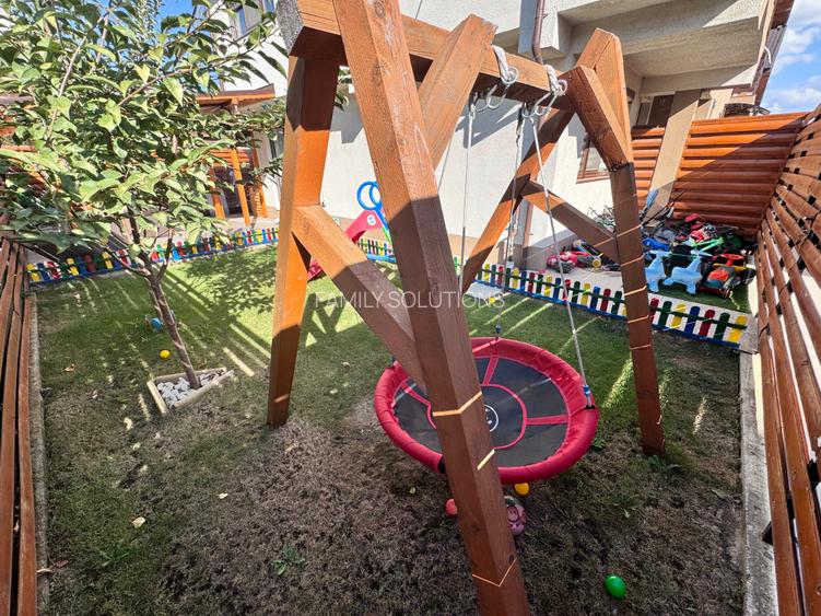 Casa P+1+M. 5 cam. Mobilata-Utilata complet. Teren 205mp - 28