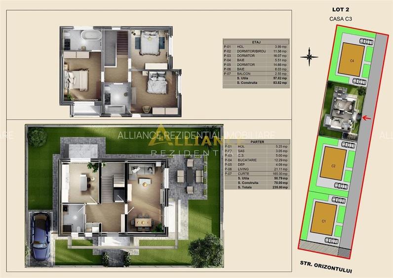 Vila Individuala - Stil Mediteranean - 4 Camere - 3 bai, Teren 235 MP - 15