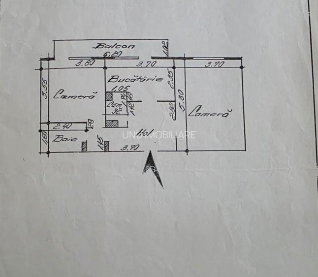 Oancea-Sf Maria-2 Camere Decomandat 63mp-bloc 1990 - 11