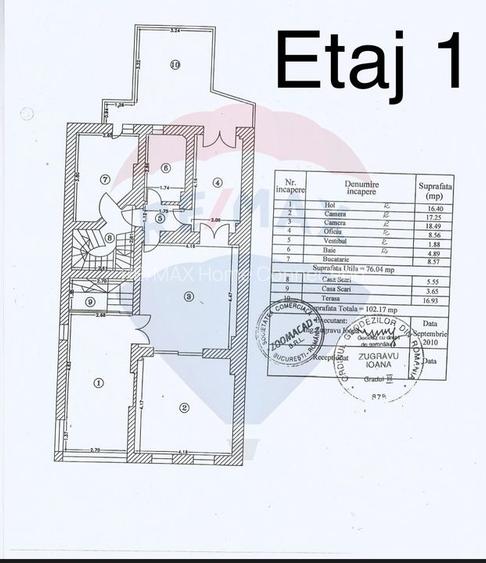 Casă interbelică de închiriat – Str. Barbu Văcărescu nr. 33 - 43