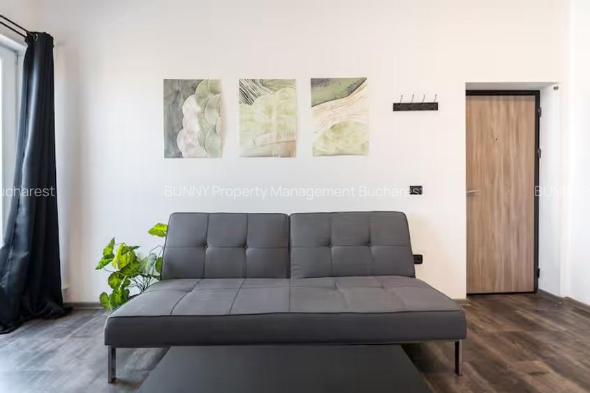 Unirii Metro/Calea Victoriei: 2 Rooms  55 m² Stylish Monochrome | AN541-11A-Et5 - 6