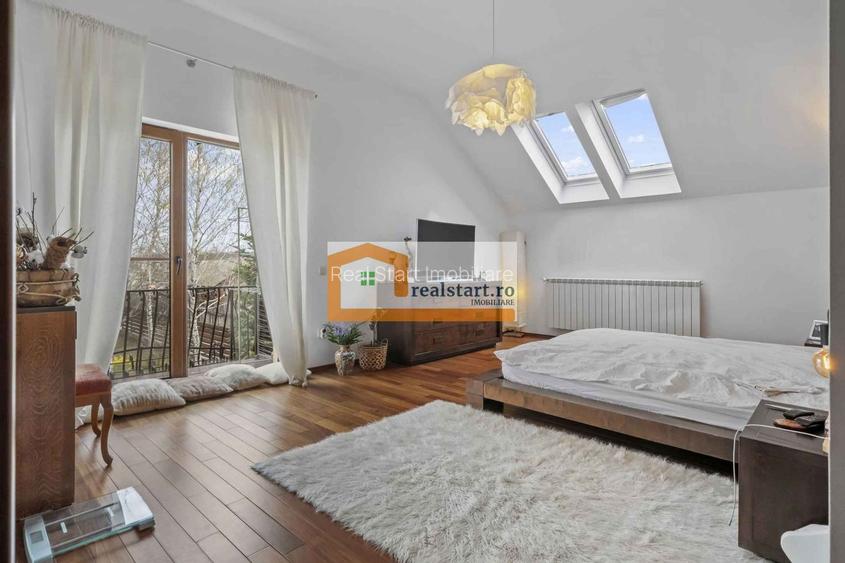 Langa Padurea Corbeanca, P+M, teren 780mp, terasa 35mp, mobilata&utilata - 8