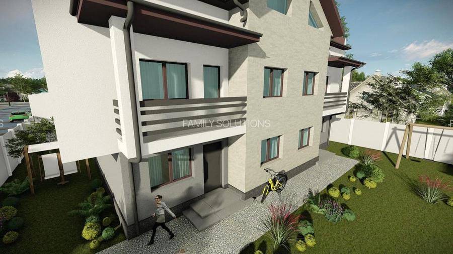 Casa pozitie deosebita P+1+M. 7 cam. Util 173mp. Teren 163mp - 25