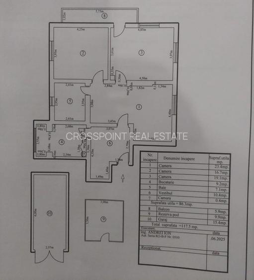Apartament 3 camere de vanzare cu garaj si boxa Cismigiu - 5