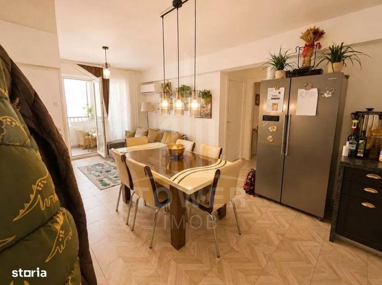 Apartament 3 camere cu 2 băi, 2 locuri de parcare și 2 balcoane