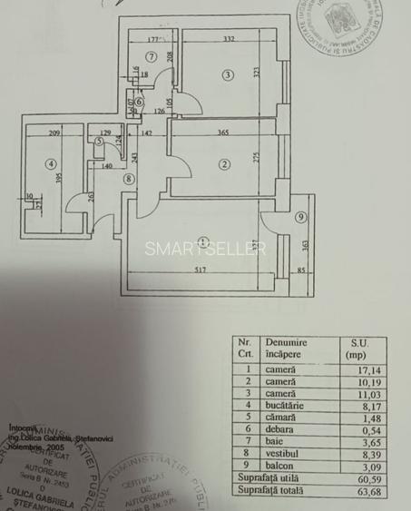 Tineretului - Str. Trestiana | Etaj 4/10 | 3 Camere | 0% Comision! - 1