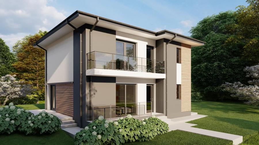 VILA INDIVIDUALA , 4 CAMERE, 2 BAI ,105MP UTILI, ROND VOROVESTI - 5