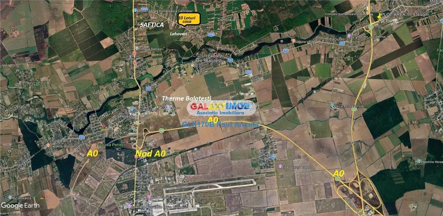 Vand 10 Loturi casa 554 mp Saftica str Lahovari cu Cameliei - 5