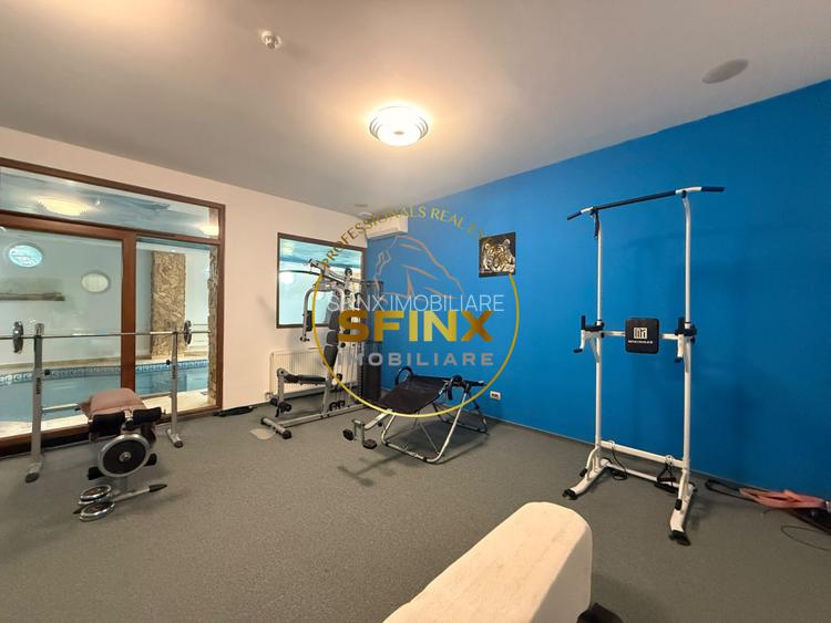 Casa cu vedere la lac |  Ideala evenimente | Piscina interioara | Sala de sport - 17