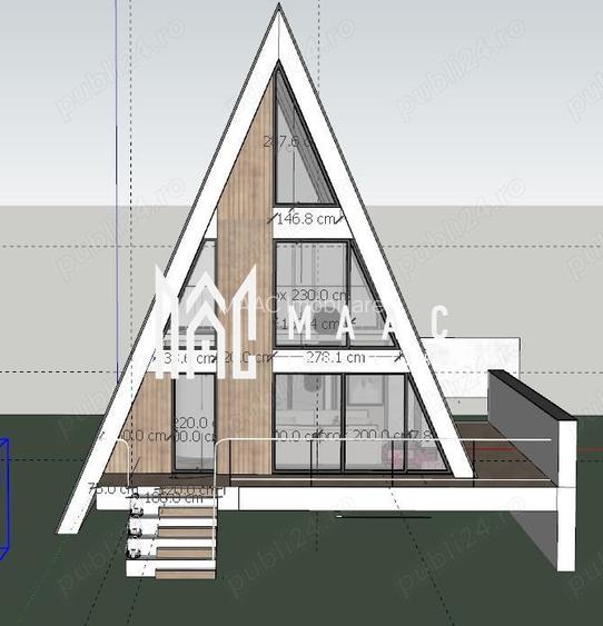 Cabană A-Frame | Porumbacu de Sus | 3 camere | 153 MPU | Castelul de Lut - 10