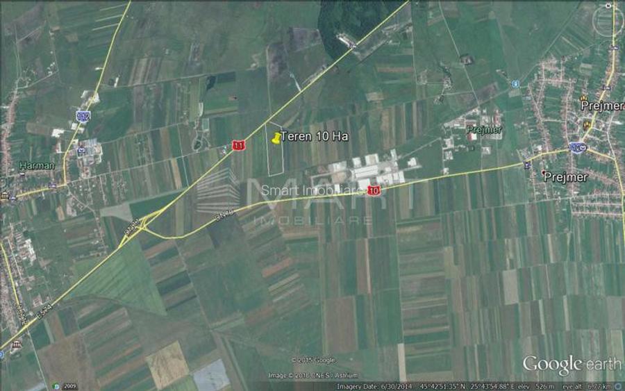 Teren 100.000 mp cu PUZ zona Prejmer - 2