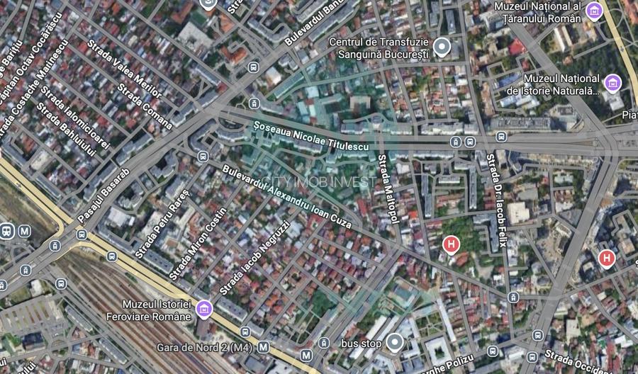 2 camere lângă metrou Gara de Nord Bloc anvelopat - 3