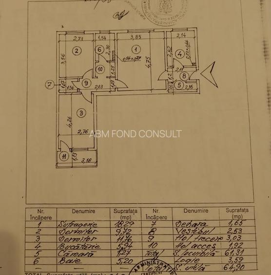 Apartament 3 Camere /Afi Cotroceni.Metrou Favorit. - 4