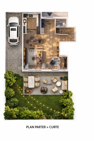 Vila tip 3 Duplex- Mobexpert Homes Pipera - 1