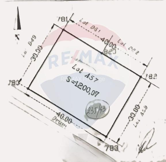 Teren 1,200mp Petresti / Strada Orhideei - 3