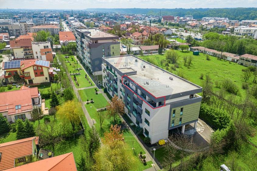 3 camere tip penthouse | Terasă panoramică 46 mp | Rivendelle - 19