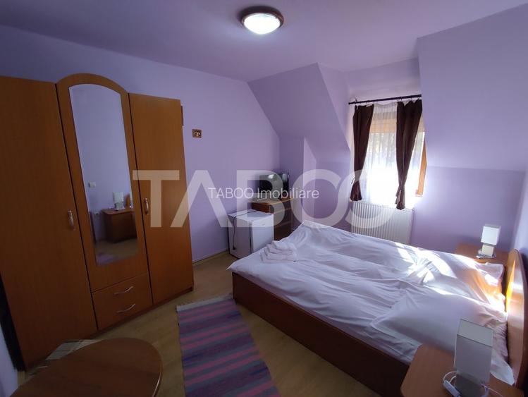 EXCLUSIVITATE Pensiune 9 camere 615 mpu 3600 mp teren in Fantanele - 15