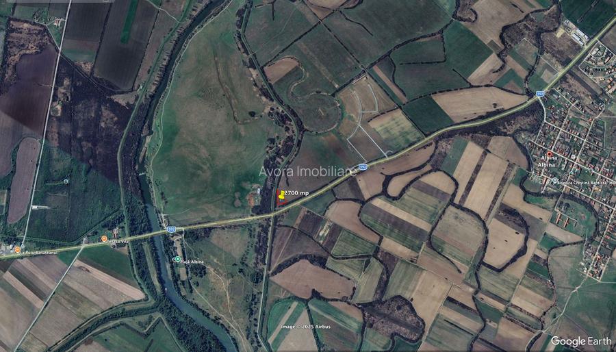 Teren extravilan destinatie zona industrială- Albina 2700 mp - 2