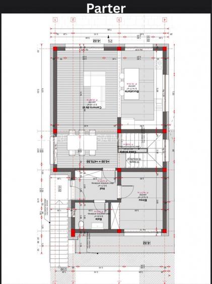 Casa spatioasa 220mp, 550mp teren, Chinteni - 6