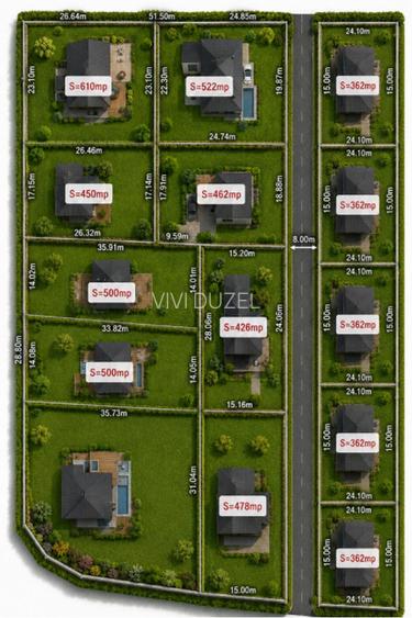 Loturi Teren Călărași – Prelungirea Slobozia | Gard Beton | Curent | 80–110 €/mp - 2