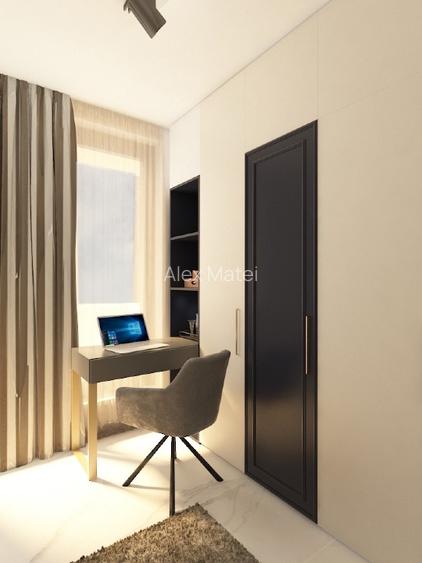 Penthouse MRS Smart 190 mp utili, terasă, parcare, mobilat si utilat - 9