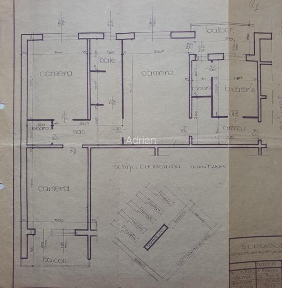 3 camere, 75 mp, decomandat, Rogerius, etaj 7/9, dublă orientare - 11