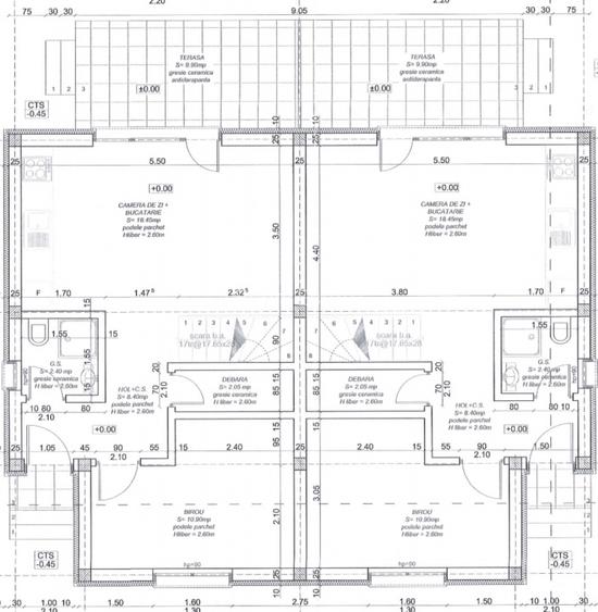 Proiect Nou, 4 Camere, Toate Utilitatile - 15