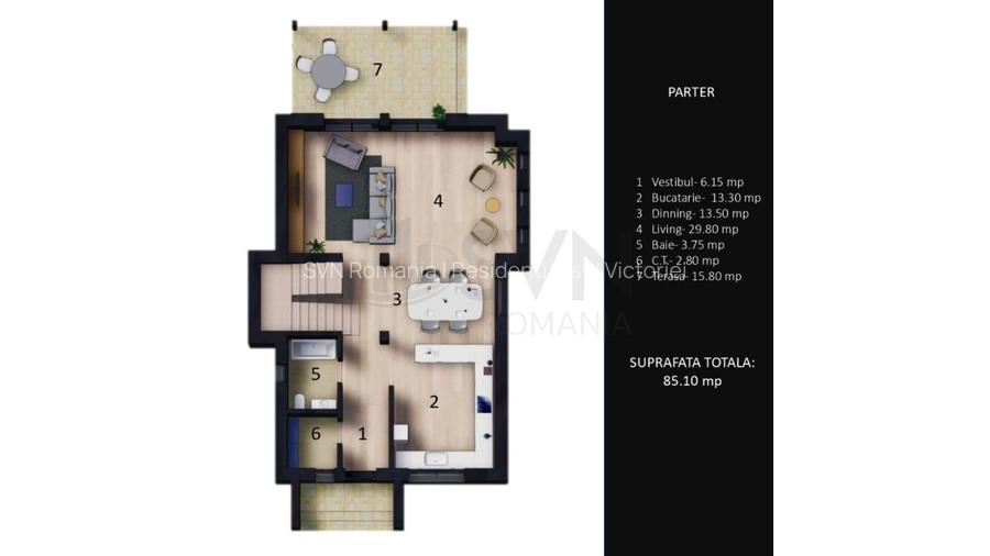 REV2004638 Vila cu mansarda de vanzare Corbeanca central - 10