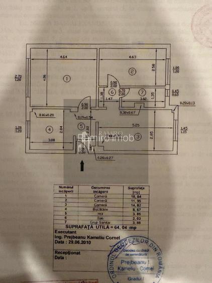 Apartament 3 camere decomandat Salaj - 12