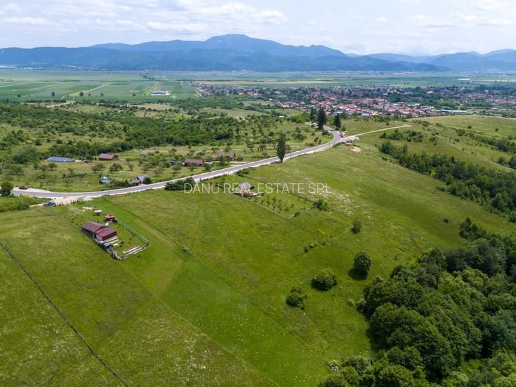 Teren cu potențial turistic în Vulcan BV– vedere panoramică - 6