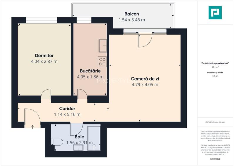 Apartament 2 camere | 2 parcări | Zona Buziașului - 9