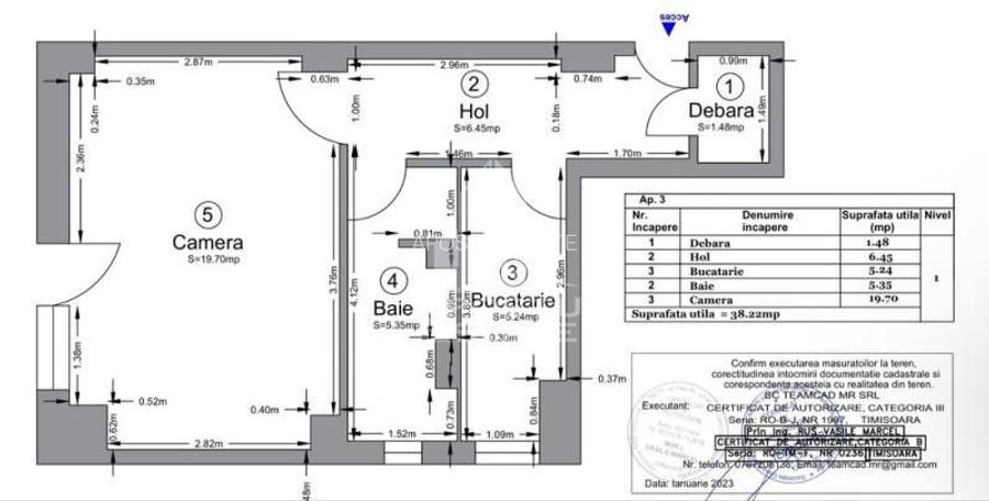 Apartament cu 1 camera, de vanzare, zona Soarelui, Timisoara - 3