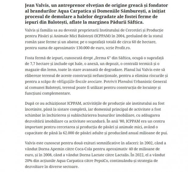 Oportunitate rară: Teren 28.000mp în Săftica-Balotești - 4