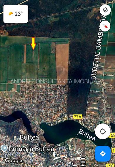 Vanzare 1000, 2000 sau 3000 mp teren intravilan in Buftea langa padure - 8
