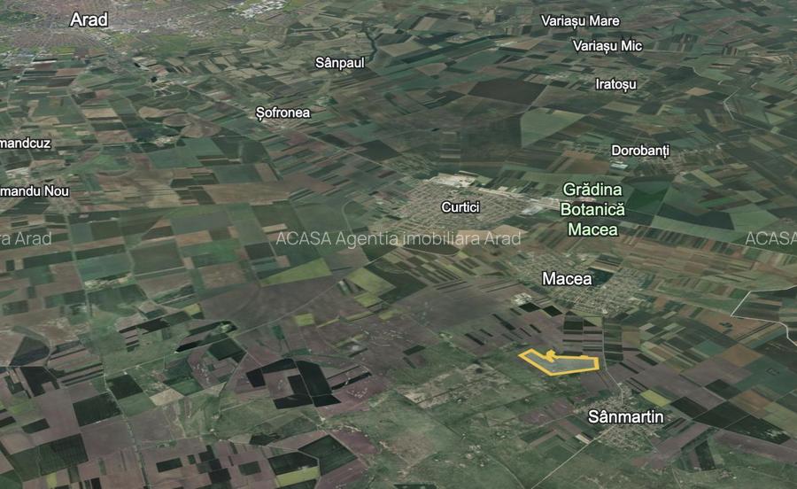 Teren 42 ha pentru parc fotovoltaic – Macea, Arad - 4