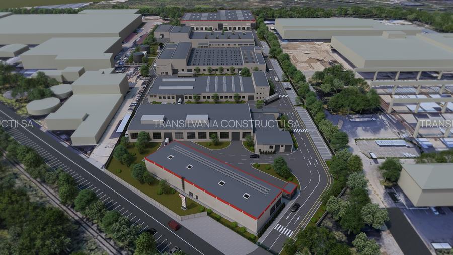 Proiect NOU Hala OV0: Spațiu industrial modern de închiriat - 1.113 mp - 4