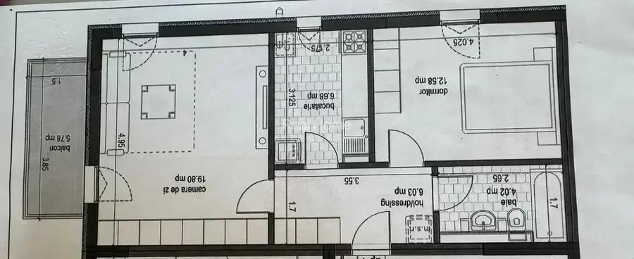 2 Camere | 15 min Metrou I Loc Parcare I Mobilat si Utilat - 10