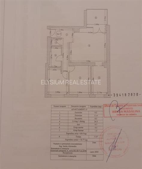 Apartament 3 camere de vanzare Floreasca Residence - 22