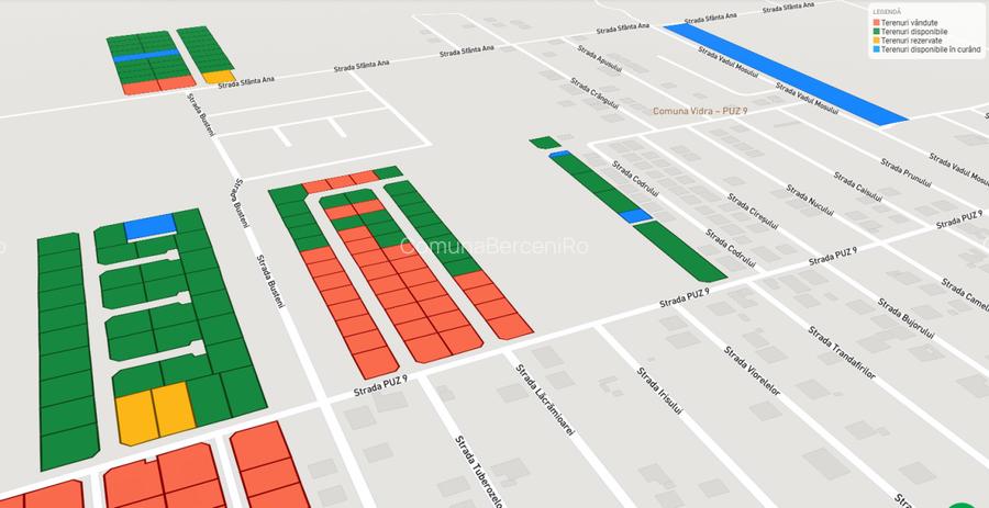 Teren Intravilan In Comuna Berceni | utilitati: curent | #UG5.1E - 3