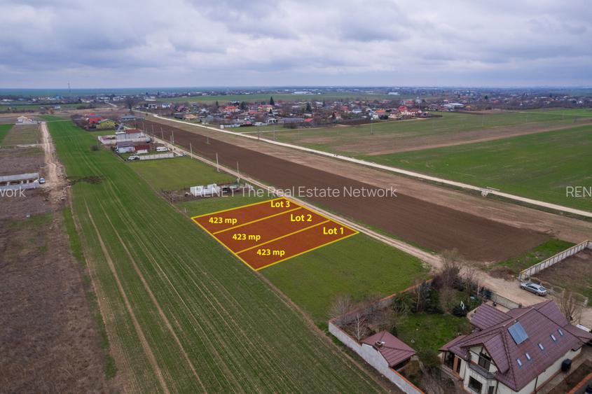 FRUMUSANI - VIOLETELOR, TEREN 423 MP, FRONT 14 M! - 7