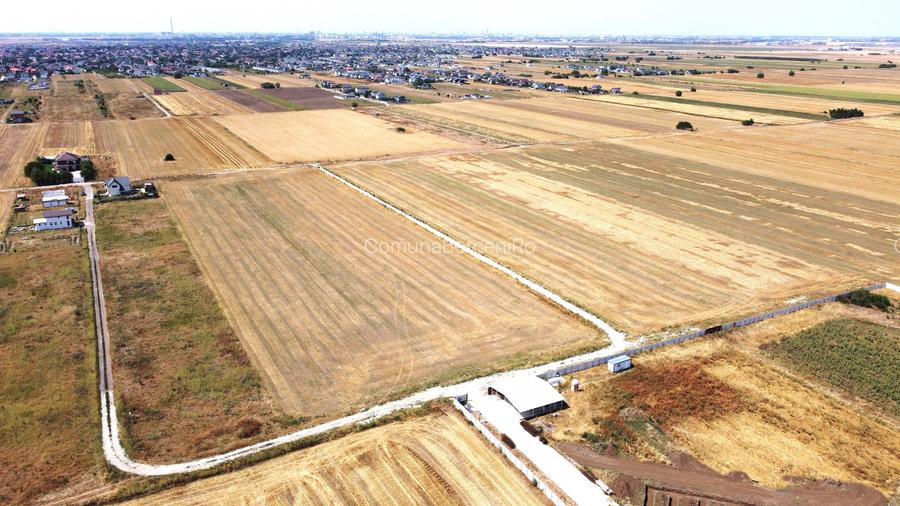 Teren Intravilan In Rate Com Berceni | utilitati: curent - gaz | #EG34 - 3