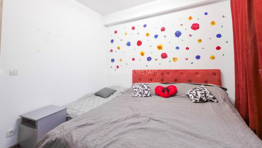 Apartament 2 camere Bragadiru Alunului, mobilat, balcon 19mp, parcare - 8